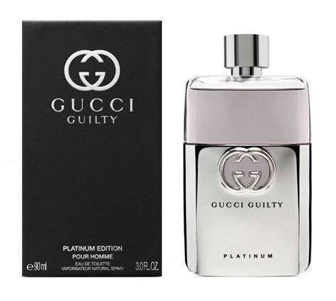 gucci guilty platinum cologne|Gucci Guilty pour homme cologne.